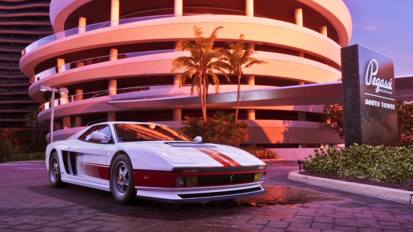 The '95 Grotti Cheetah, an Ultimate Edition bonus vehicle.