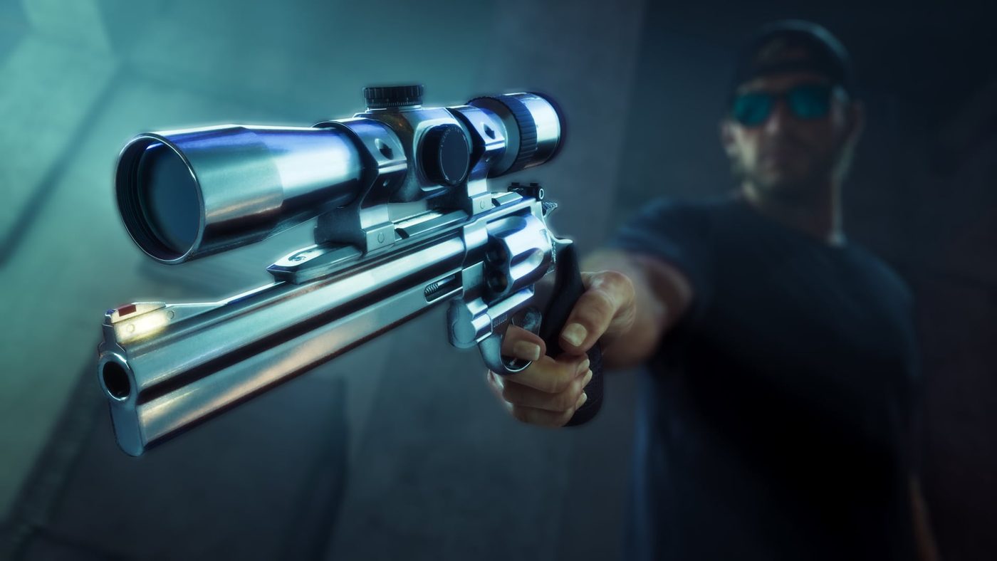 The Hawk and Little Morgan revolvers, Ultimate Edition weapon variants.