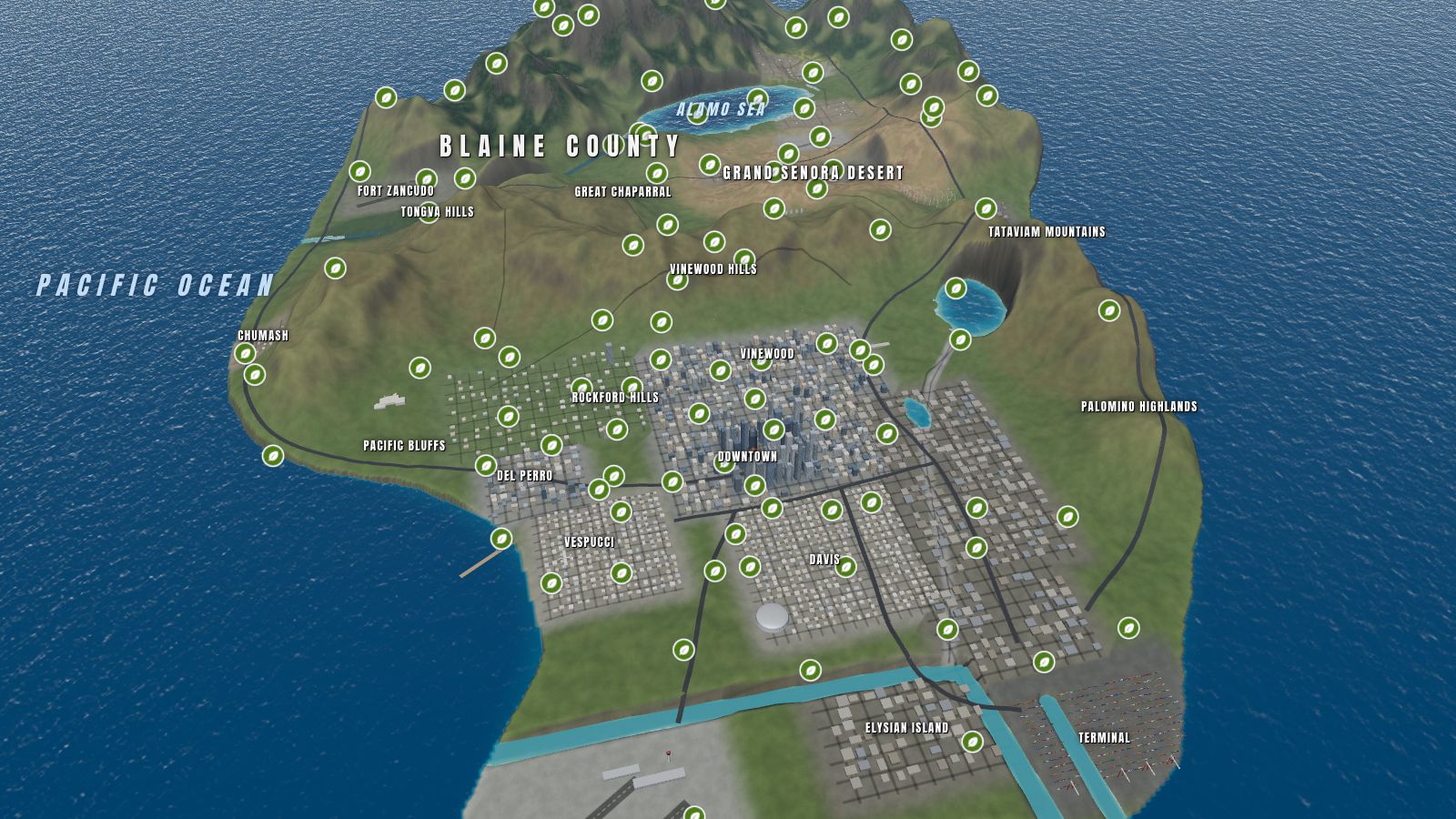 GTA Online LD Organics: All 100 Product Locations