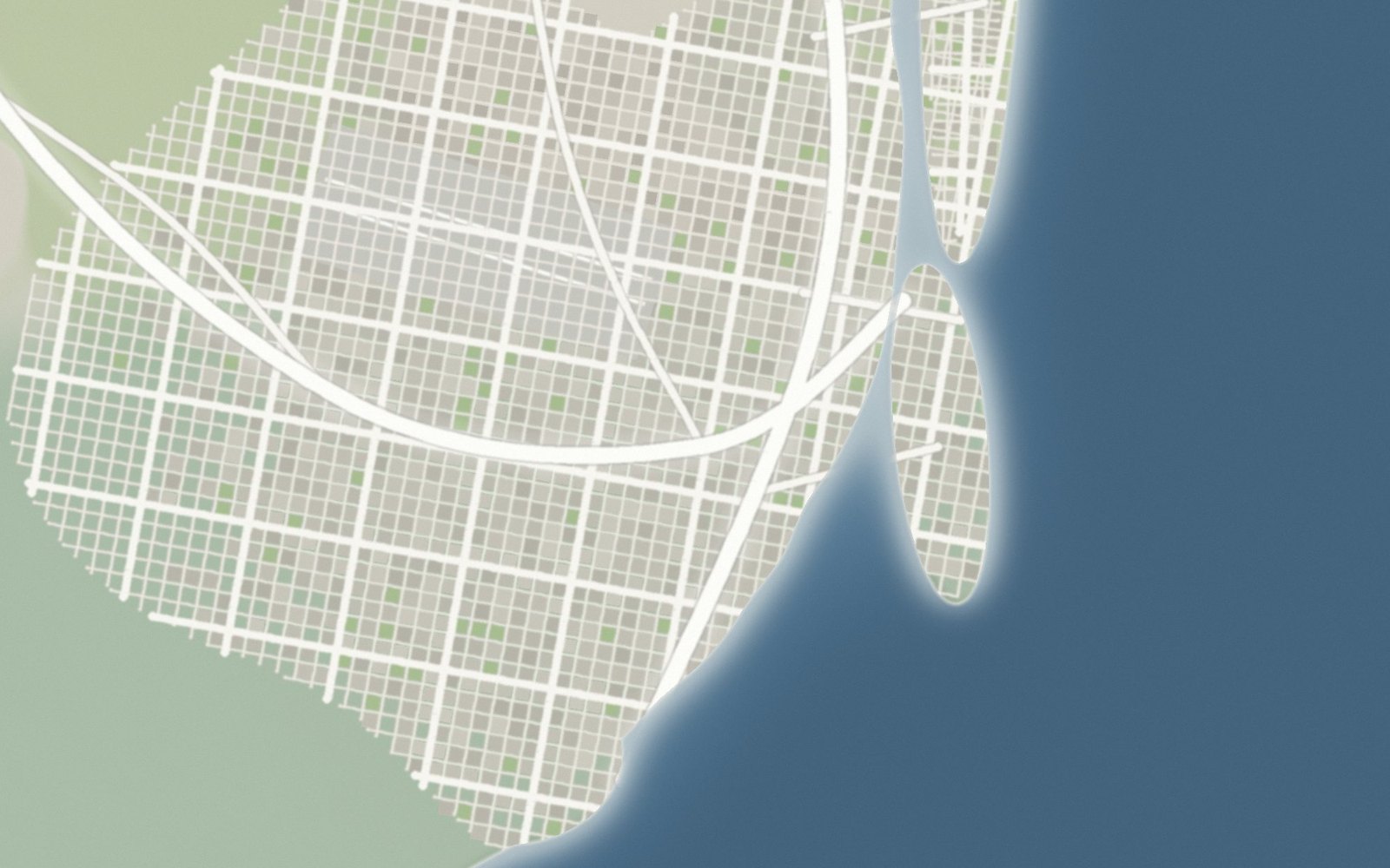Vice City, atlas view